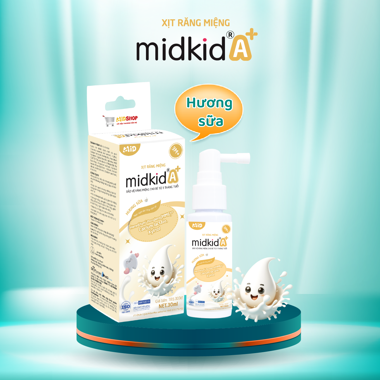 Xịt Răng Miệng Midkid A+